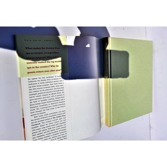 The Golden Door Cookbook by Michael Stroot 1997 Signed Cookbook‎ Hardcover Book - Picture 7 of 13